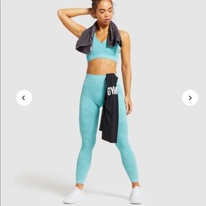 Gymshark camo legging & bra set